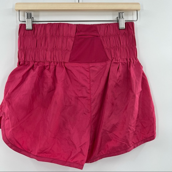 Free People the way home athletic shorts fuschia size S - Picture 3 of 5